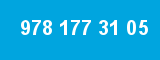 978 177 31 05